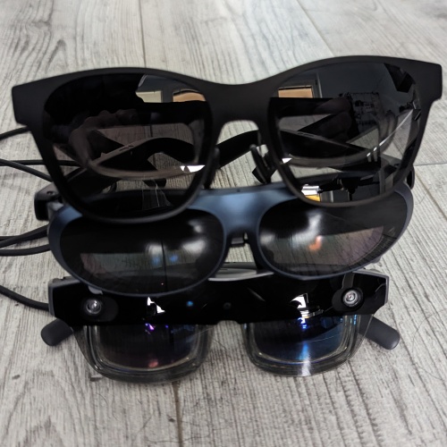 QnA VBage More AR Glasses USB Protocols: The Worse, the Better and the Prettier